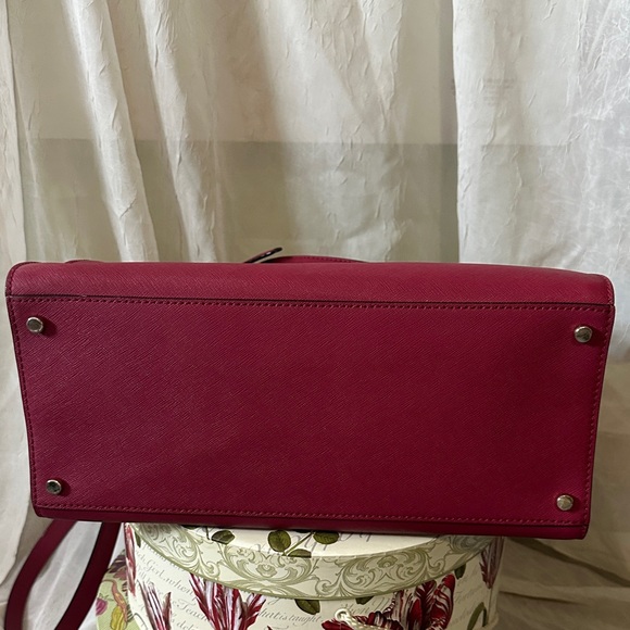 Kate Spade Deep Red Satchel - Picture 5 of 5